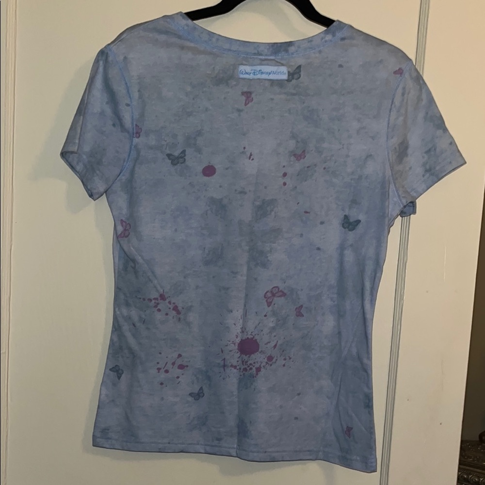 Disney Mickey Mouse Blue T-Shirt - Picture 2 of 5